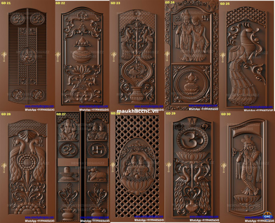 Combo 10 mẫu Cửa đẹp ms55