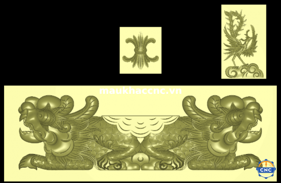 bệ thủ rồng phượng a36735