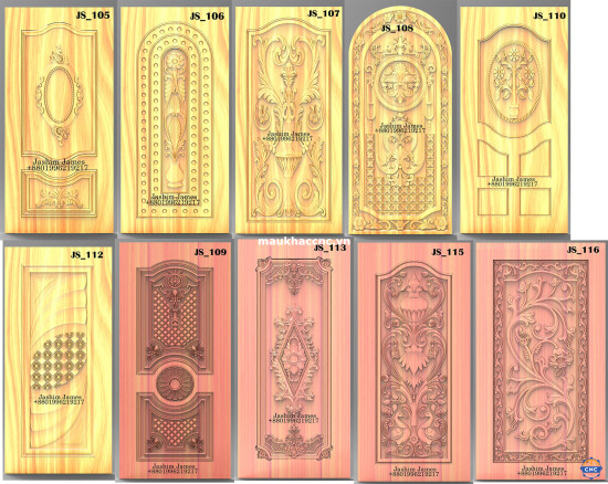 Combo 10 mẫu Cửa đẹp ms40