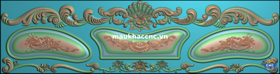 mẫu giường lá tây đẹp p73442