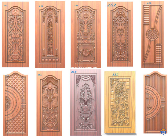 Combo 10 mẫu Cửa đẹp ms23