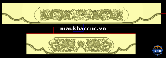 rồng phượng chầu p82345