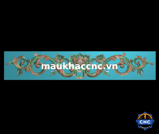 Mẫu hoa lá tây CNC, mẫu thiết kế đẹp, dùng cho máy đục cnc