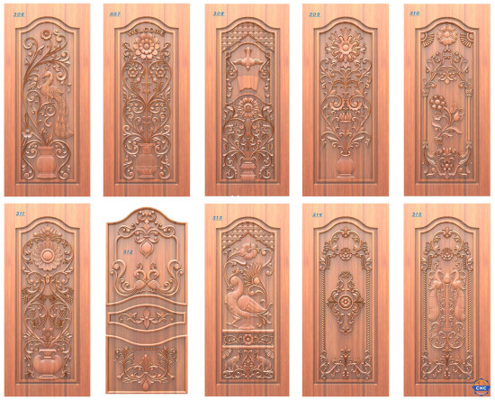 Combo 10 mẫu Cửa đẹp ms27