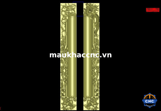 Mẫu câu đối rồng phượng thiết kế trên jdp