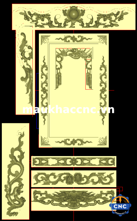 bộ bàn thờ đẹp p72634