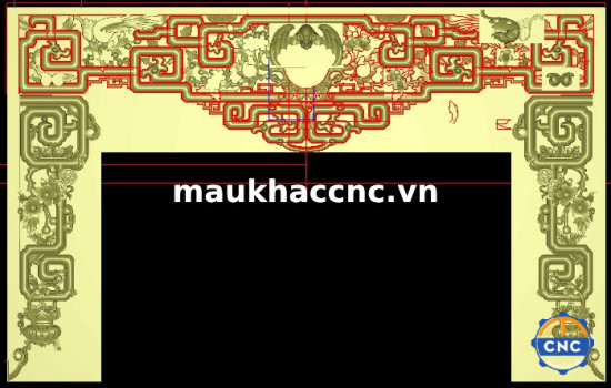 Tải file cửa võng cài mai đẹp