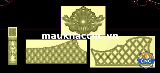 hoa văn giường đẹp p87236