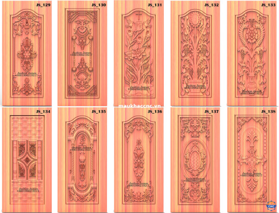 Combo 10 mẫu Cửa đẹp ms42