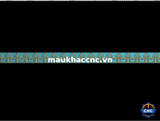 Mẫu phào chỉ lá tây cnc