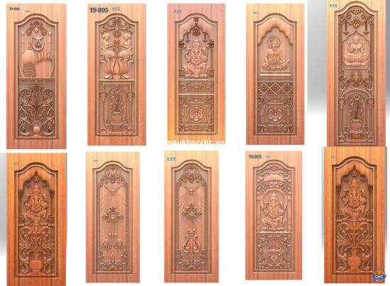 Combo 10 mẫu Cửa đẹp ms34