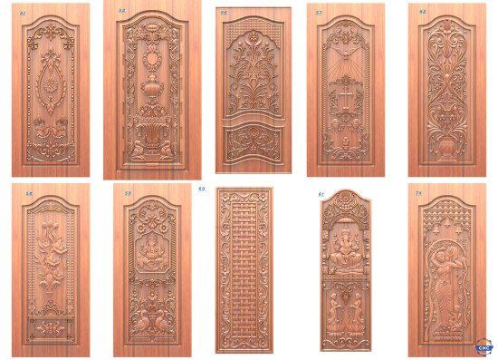 Combo 10 mẫu Cửa đẹp ms10