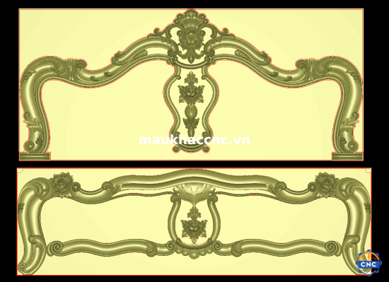 giường hoa đẹp jk132