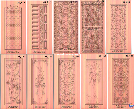 Combo 10 mẫu Cửa đẹp ms41