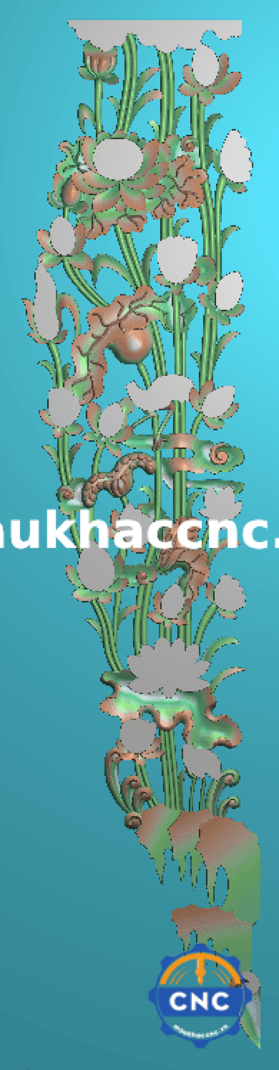 tua cửa võng sen chắp p84324