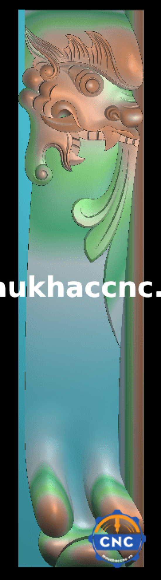 Chân hổ phù p42345