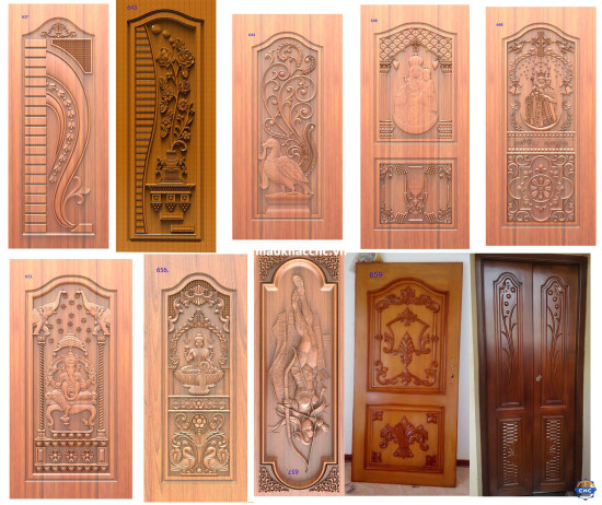 Combo 10 mẫu Cửa đẹp ms52