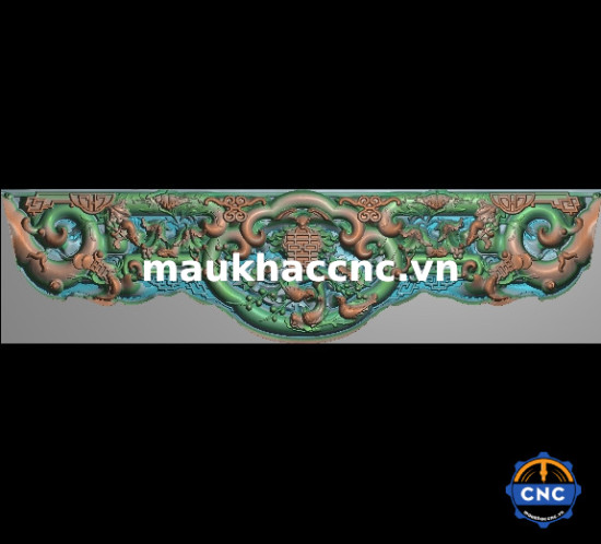Mẫu vai sập nho cnc đẹp