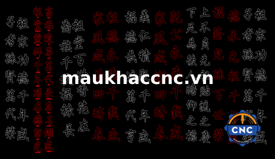 Chữ Câu Đối 2d 8456