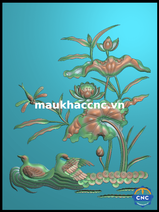 tranh sen đẹp p62834