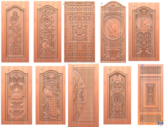 Combo 10 mẫu Cửa đẹp ms46