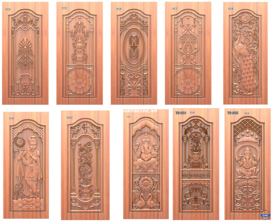 Combo 10 mẫu Cửa đẹp ms33