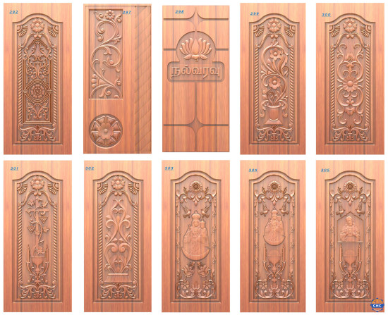 Combo 10 mẫu Cửa đẹp ms26