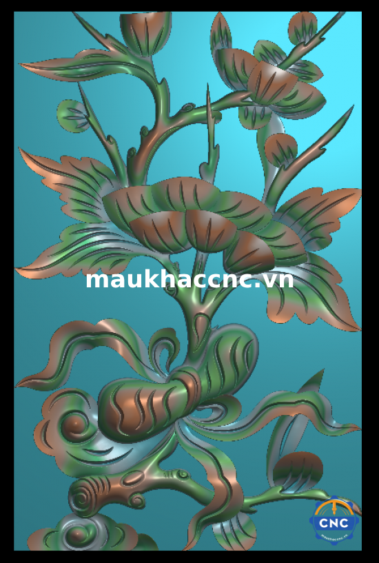 Tứ Quý Tùng Bát Bảo a4574