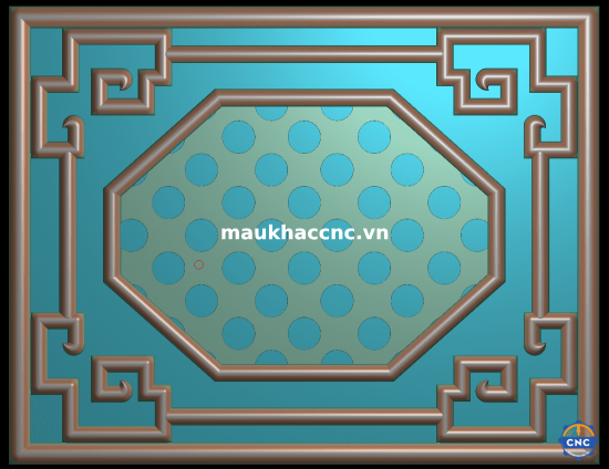 vách đục tổ ong p3473