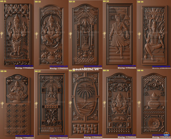 Combo 10 mẫu Cửa đẹp ms56