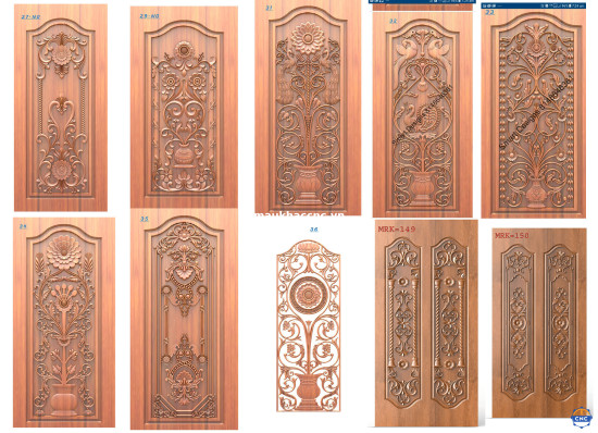 Combo 10 mẫu Cửa đẹp ms8