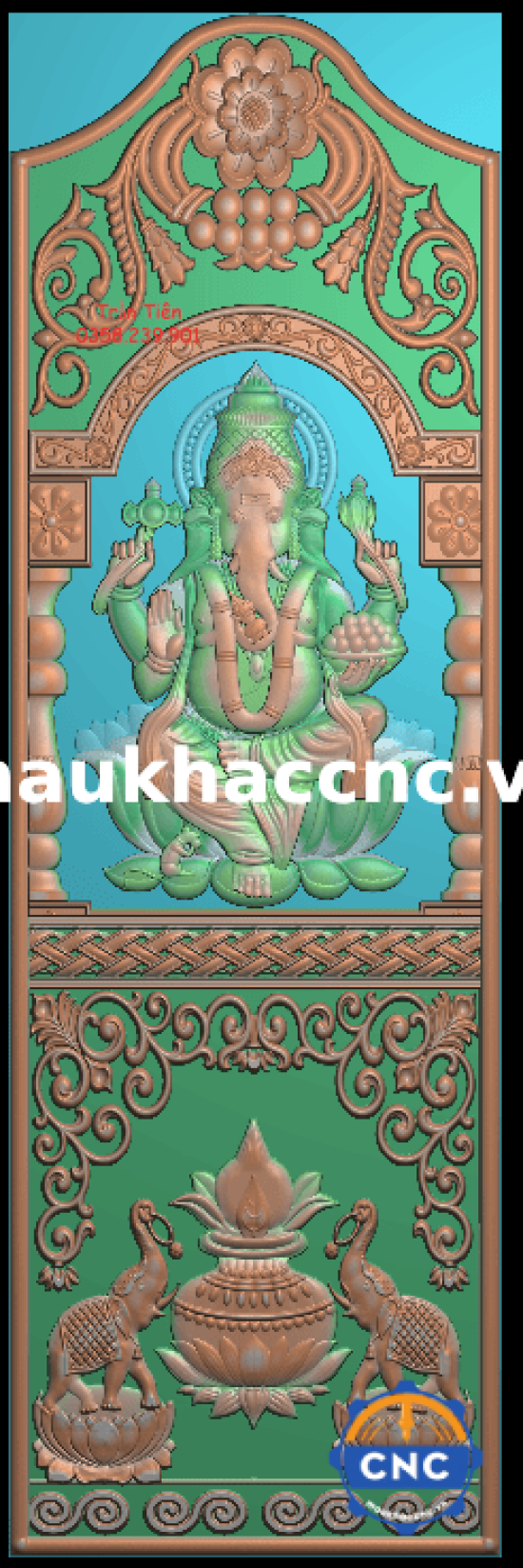 pano cửa phật căm jh12