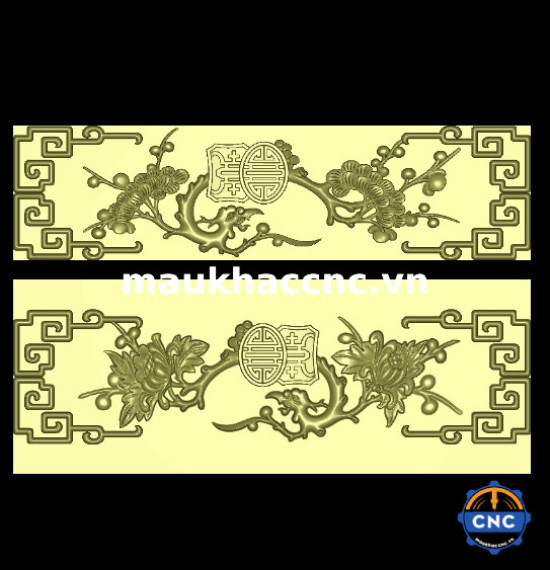 File cổ tùng cúc cnc đẹp