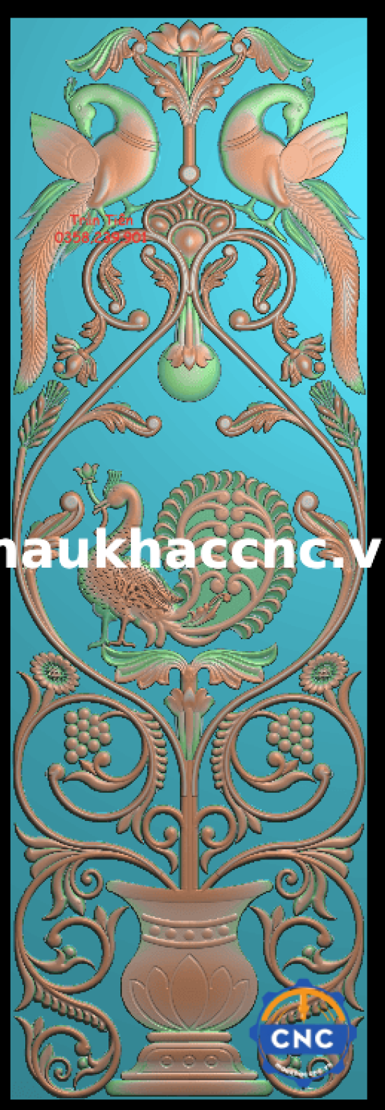 pano cửa lá tây j11