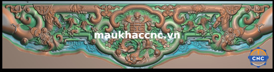 Mẫu đục cnc vai sập phúc nho đẹp, sắc nét