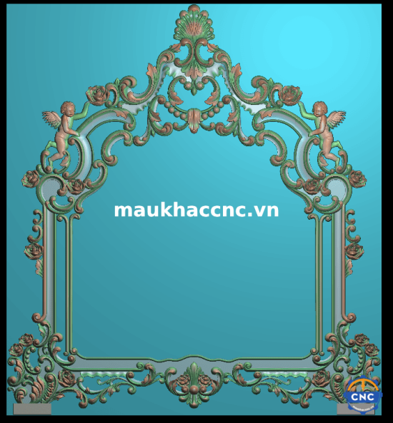 khung gương thiên thần m1x